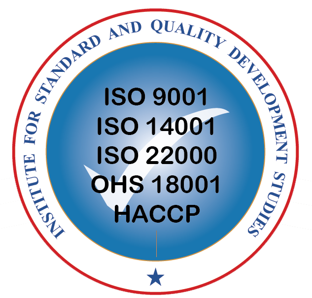 Certification of HACCP