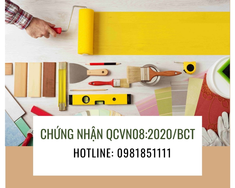 Chứng nhận QCVN08:2020/BCT giới hạn hàm lượng chì trong sơn