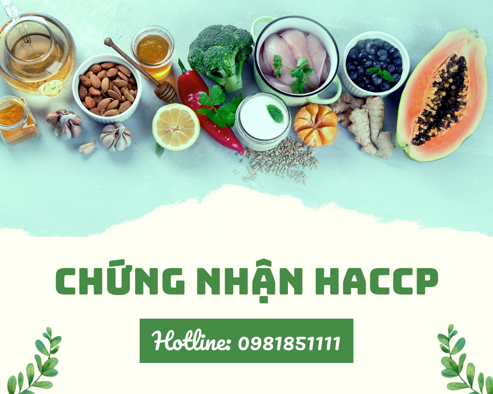 Điều kiện để được chứng nhận HACCP 
