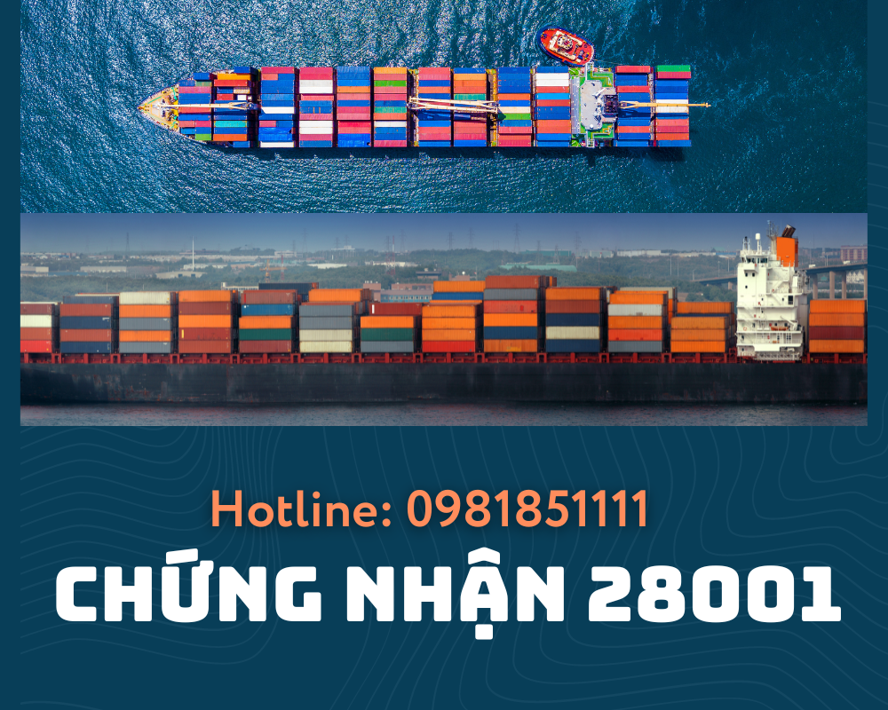 Quy trình để Chứng nhận ISO 28001